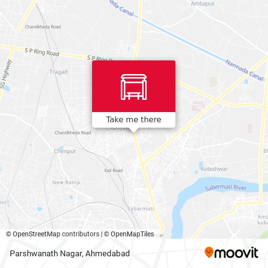 Parshwanath Nagar map