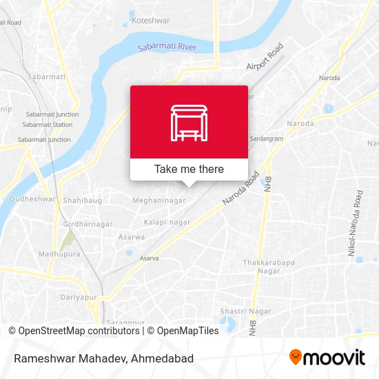 Rameshwar Mahadev map