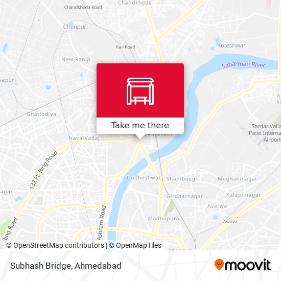 Subhash Bridge map