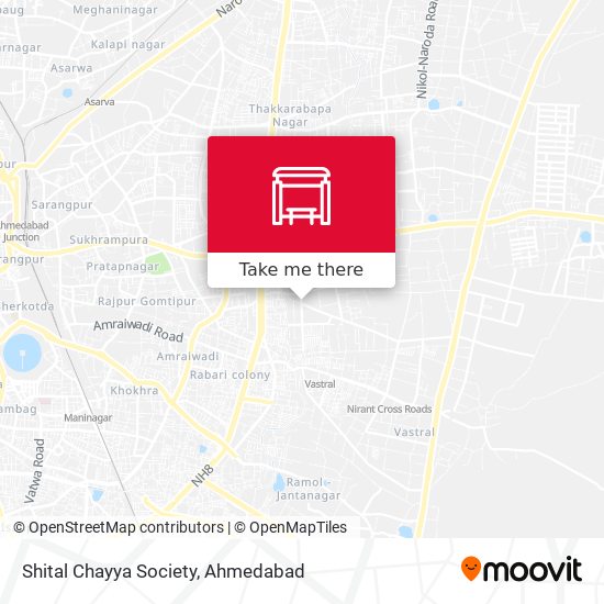 Shital Chayya Society map