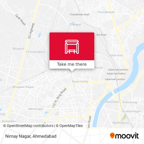 Nirnay Nagar map