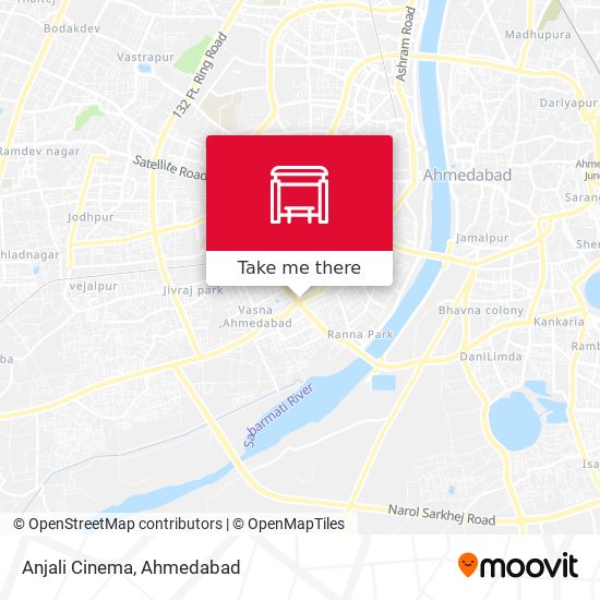 Anjali Cinema map