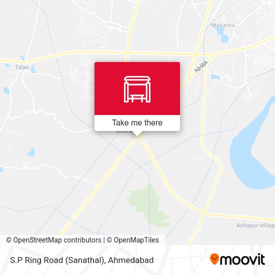 S.P Ring Road (Sanathal) map