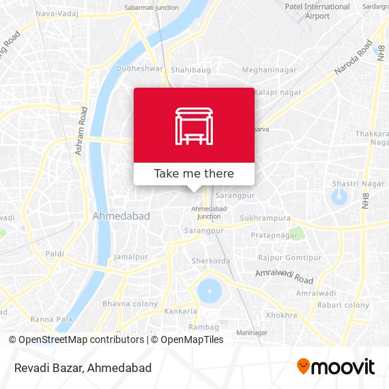 Revadi Bazar map