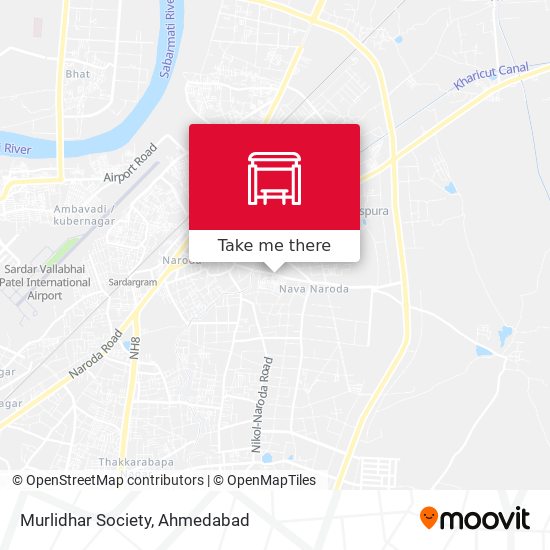 Murlidhar Society map