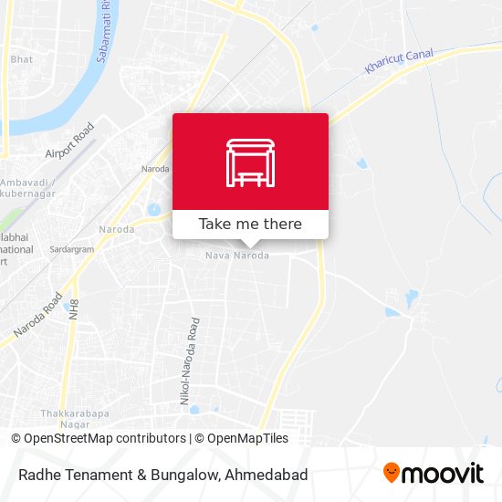 Radhe Tenament & Bungalow map