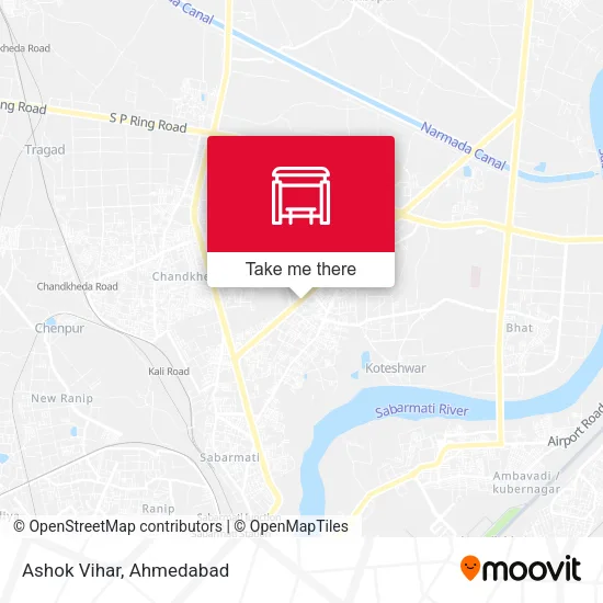 Ashok Vihar map