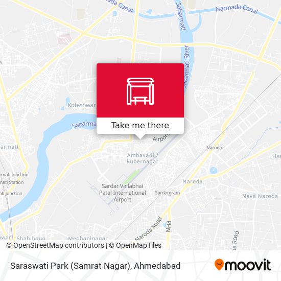 Saraswati Park (Samrat Nagar) map