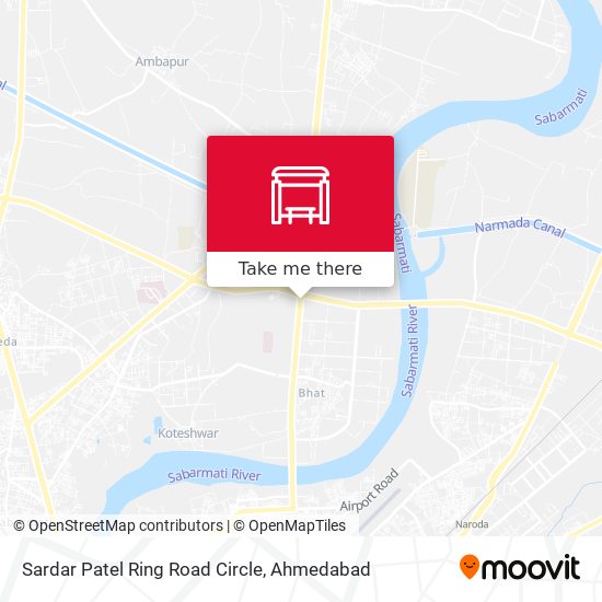 Sardar Patel Ring Road Circle map