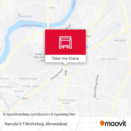 Naroda S.T.Workshop map