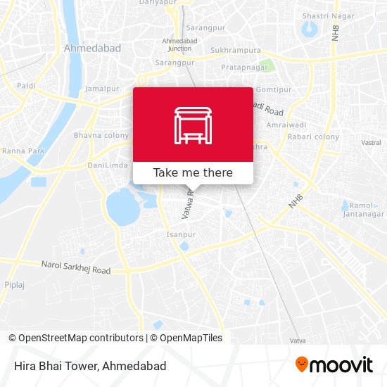 Hira Bhai Tower map
