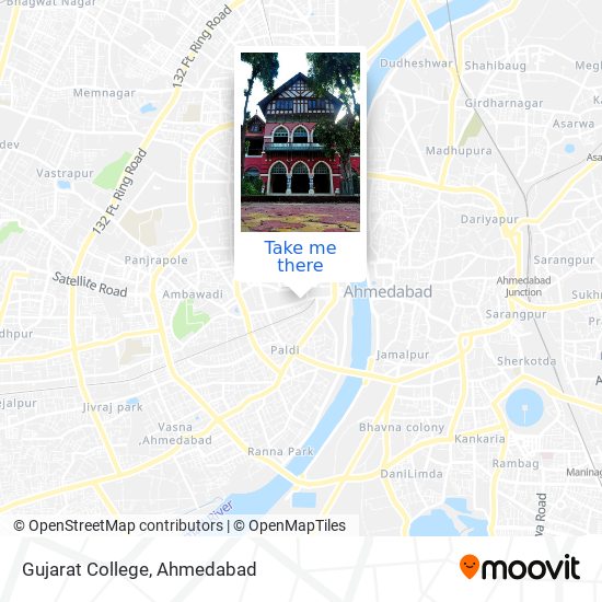 Gujarat College map