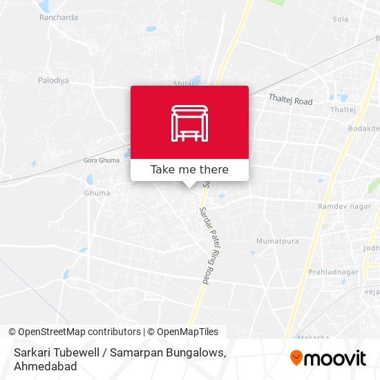 Sarkari Tubewell / Samarpan Bungalows map
