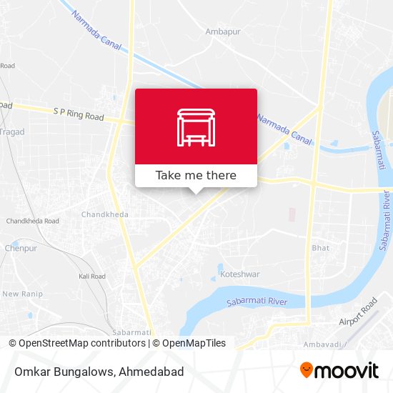 Omkar Bungalows map