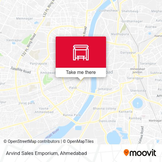 Arvind Sales Emporium map