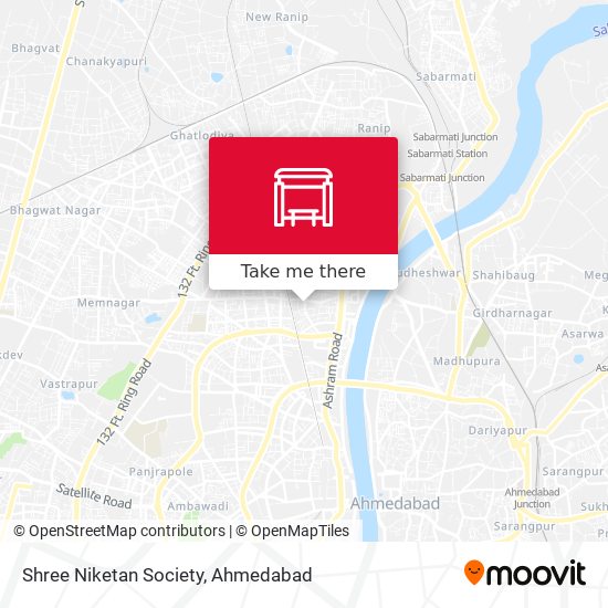 Shree Niketan Society map
