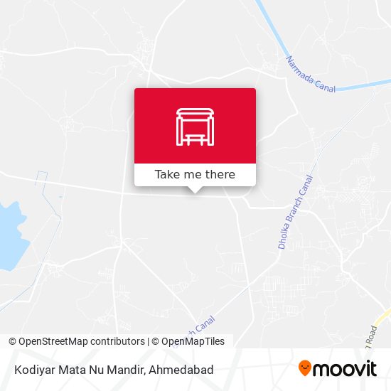 Kodiyar Mata Nu Mandir map
