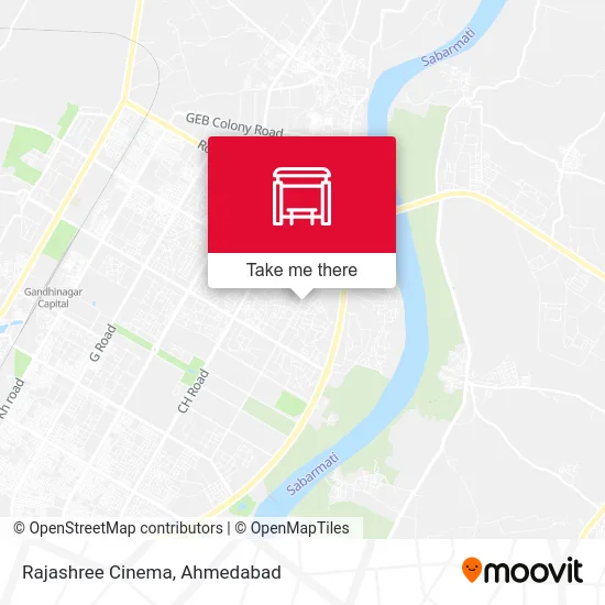 Rajashree Cinema map