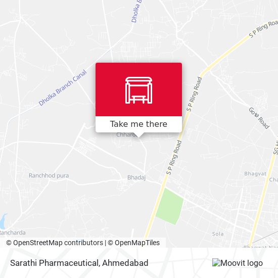 Sarathi Pharmaceutical map