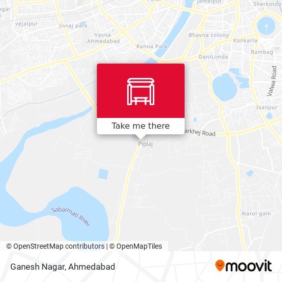 Ganesh Nagar map