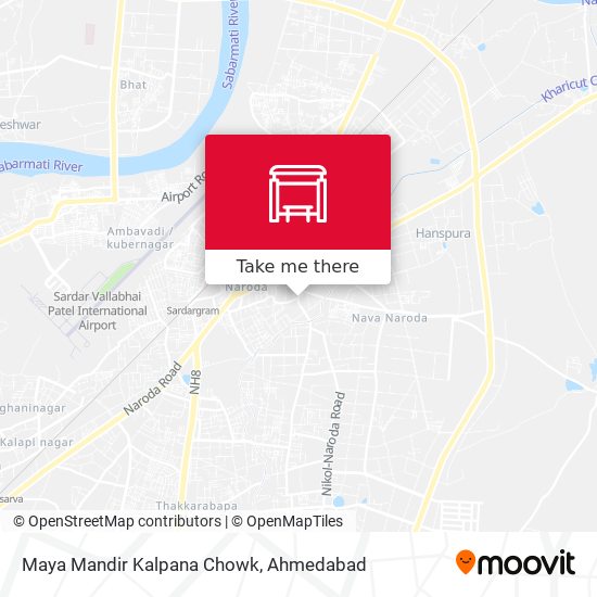 Maya Mandir Kalpana Chowk map