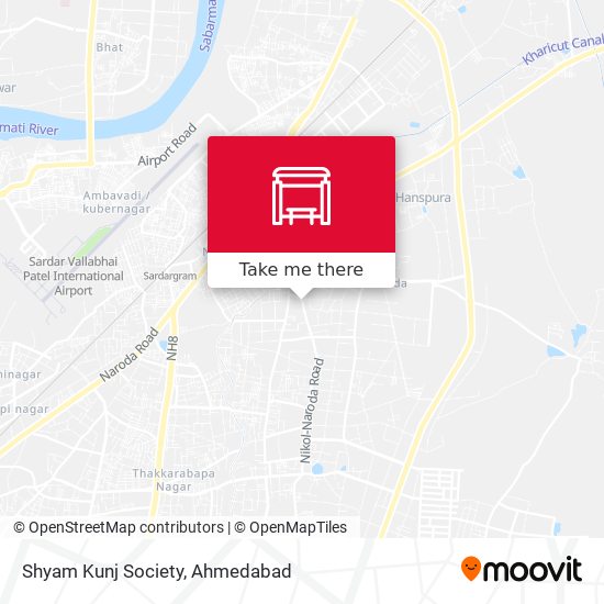 Shyam Kunj Society map