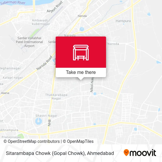 Sitarambapa Chowk (Gopal Chowk) map
