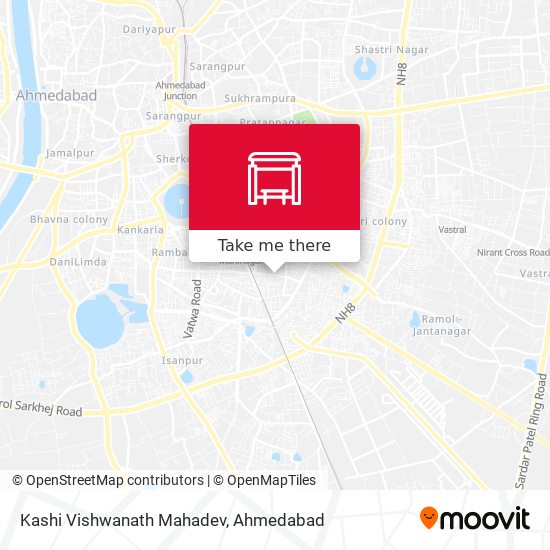 Kashi Vishwanath Mahadev map