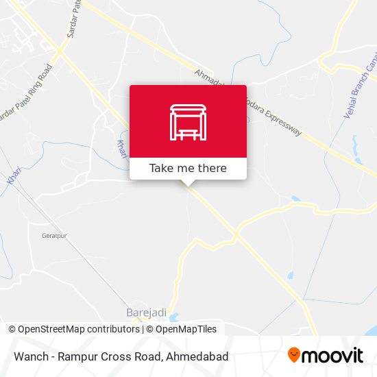 Wanch - Rampur Cross Road map