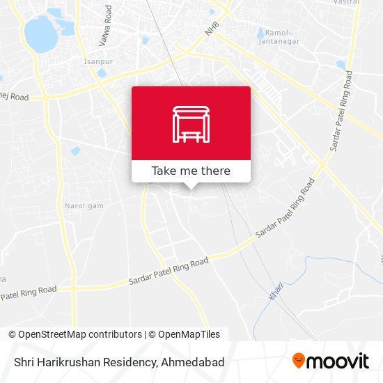 Shri Harikrushan Residency map