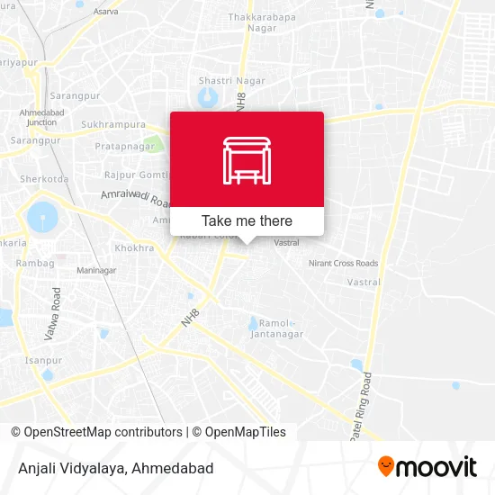 Anjali Vidyalaya map