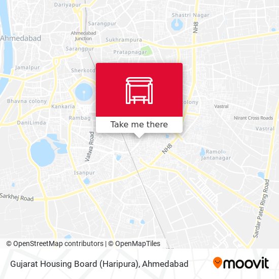 Gujarat Housing Board (Haripura) map