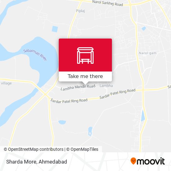 Sharda More map