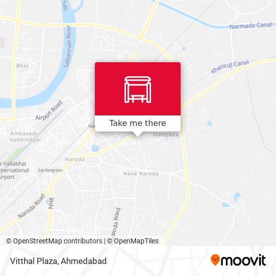 Vitthal Plaza map