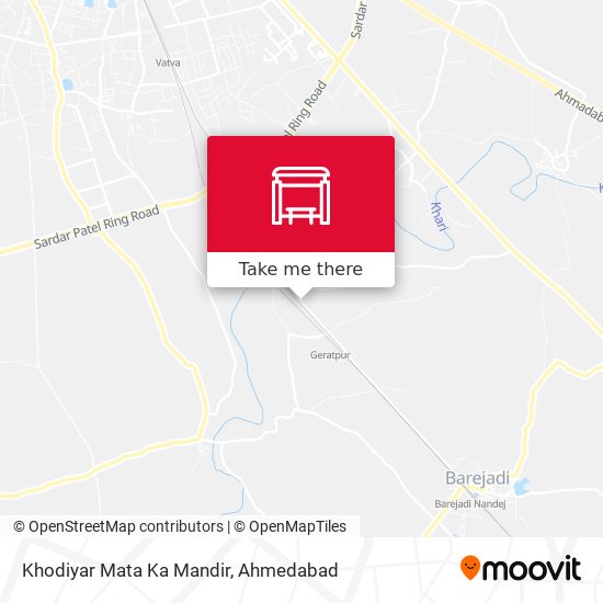 Khodiyar Mata Ka Mandir map