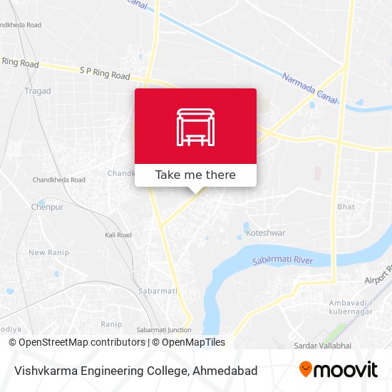 Vishvkarma Engineering College map
