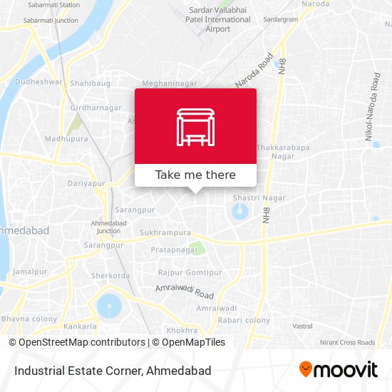 Industrial Estate Corner map