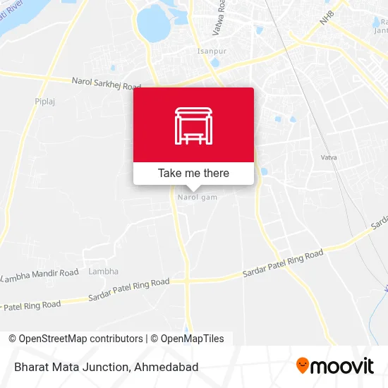 Bharat Mata Chowk map