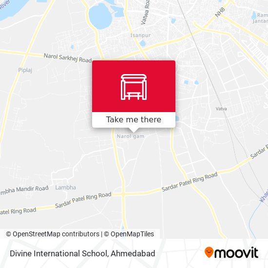 Divine International School map