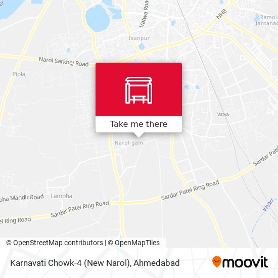 Karnavati Chowk-4 (New Narol) map