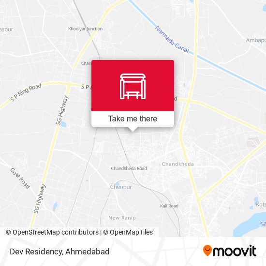 Dev Residency map