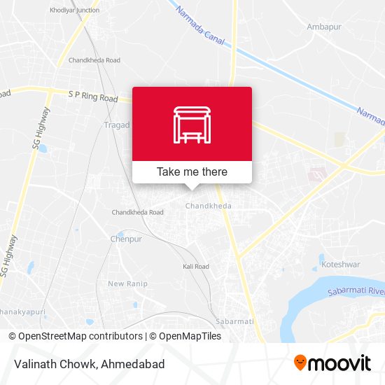 Valinath Chowk map