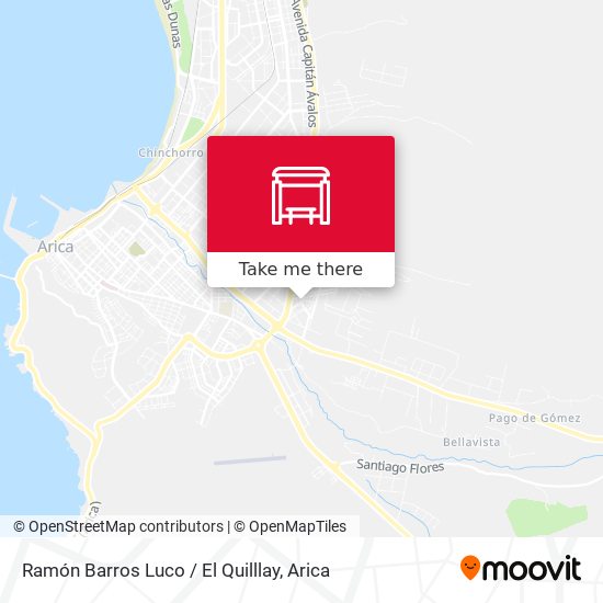 Ramón Barros Luco / El Quilllay map