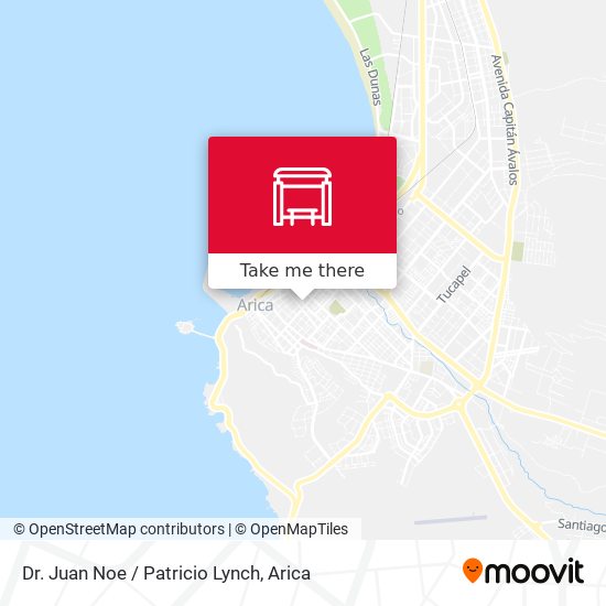 Dr. Juan Noe / Patricio Lynch map