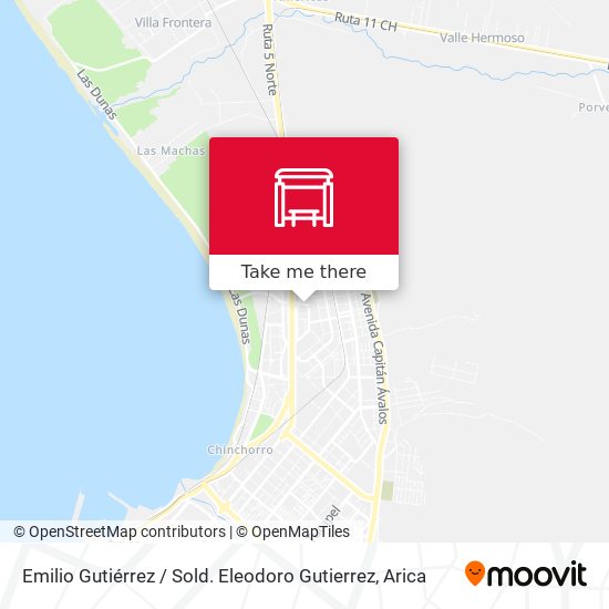 Emilio Gutiérrez / Sold. Eleodoro Gutierrez map