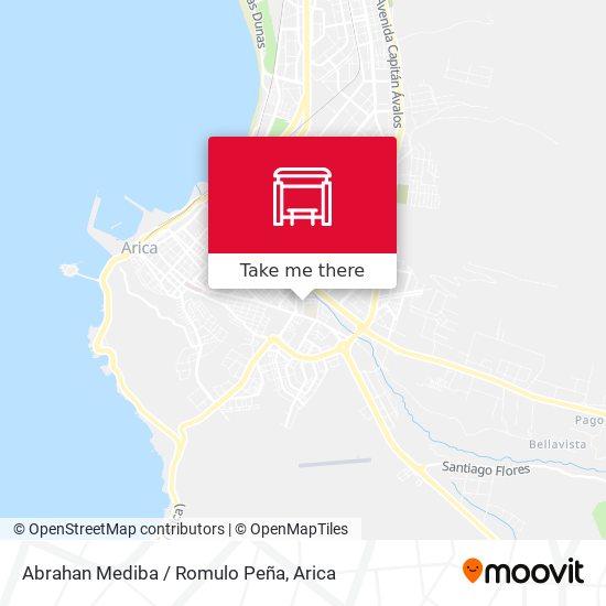 Mapa de Abrahan Mediba / Romulo Peña