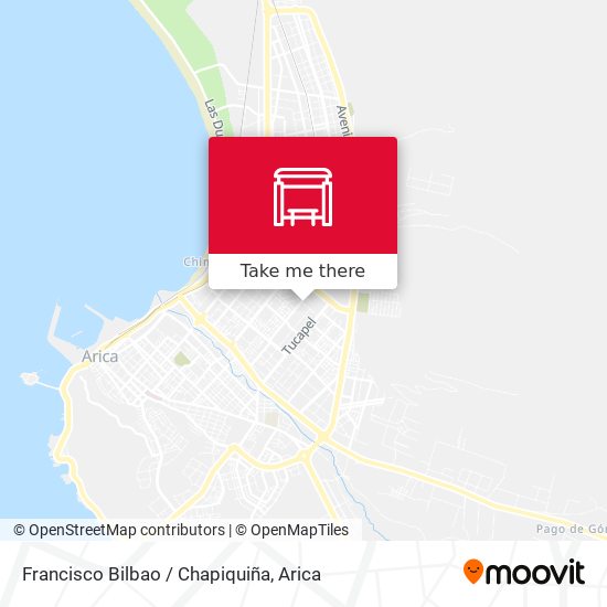 Francisco  Bilbao / Chapiquiña map