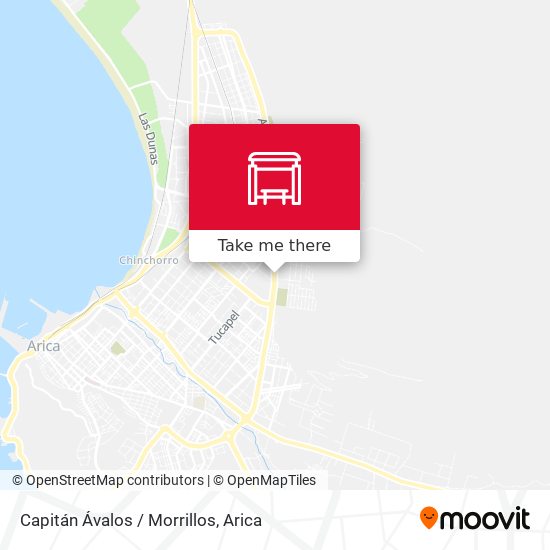 Capitán Ávalos / Morrillos map