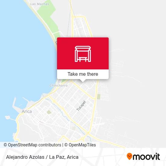 Alejandro Azolas / La Paz map