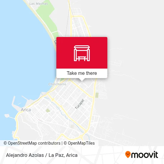 Alejandro Azolas / La Paz map
